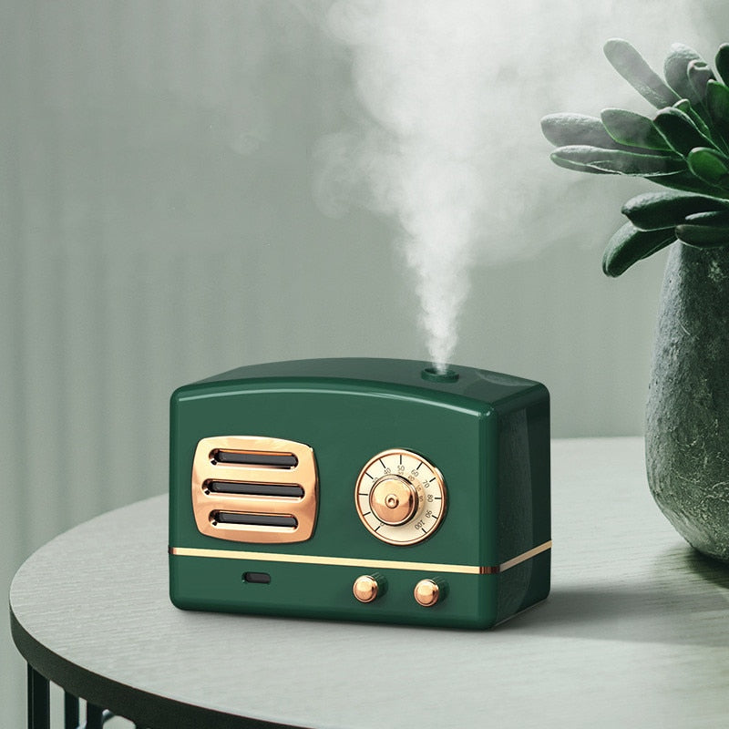 Transform Your Space with the Retro Style Air Humidifier Essential Oil Diffuser